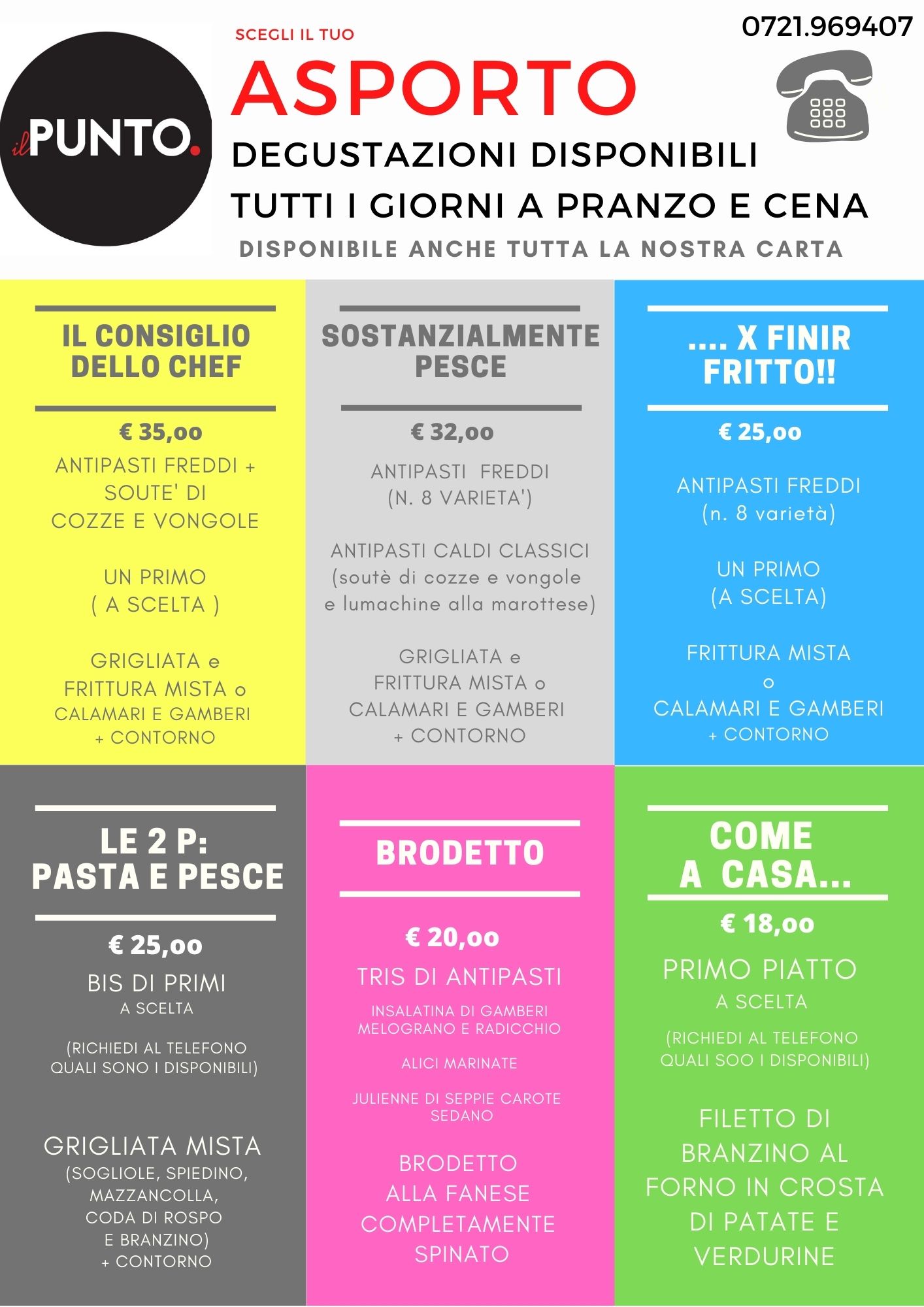 Cucina Di Mare Menu Degustazione